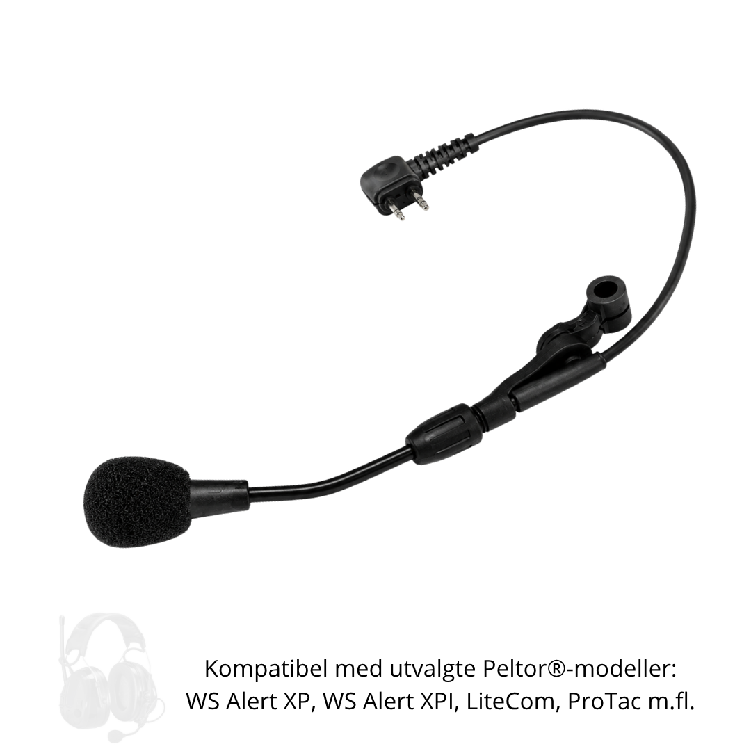 WorkEars™ - Bommikrofon kompatibel med Peltor